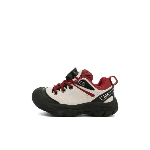 JEEP Endless Run Collection Детская повседневная обувь Низкий топ Айвори Красный Kids