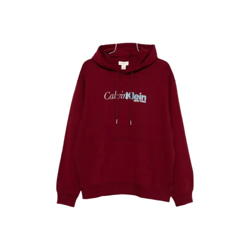 Calvin Klein Red Men's Sweatshirts Кальвин Кляйн Красный Мужские Толстовки