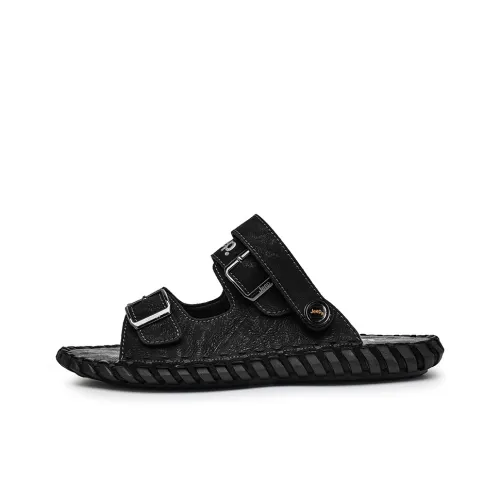 JEEP Outdoor Casual Пряжка Пляж Удобный Waterland Двусторонний Модный Сандалии Мужской