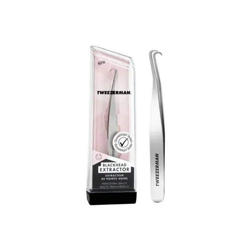TWEEZERMAN Нержавеющая сталь Крючок Pincer BLACKHEAD ACNE Пинцет 1 шт
