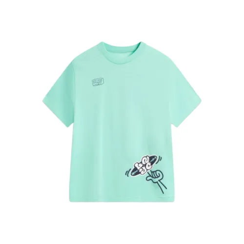 LINING YOUNG Sports Life Collection Т-рубашка Коралловый Зеленый Детский