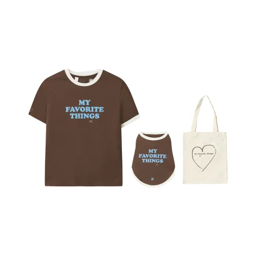 FILA x Han SHUXI Коллаборация Коллекция ORIGINALE T-Рубашка Женская Набор из 3 Штук