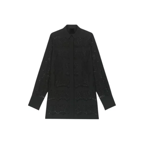 GIVENCHY Длинное платье с длинными рукавами для женщин