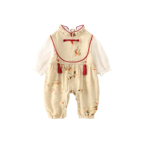 Smileyworld Бежевый Детский Комбинезон Ползунки