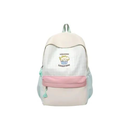 Kewuku Композитная ткань Рюкзак Стандартный Унисекс Базовый Зеленый Базовый Розовый Базовый Желтый Базовый Синий