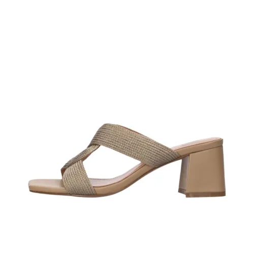 BIBI LOU Износостойкие Слипоны Женские CAMEL