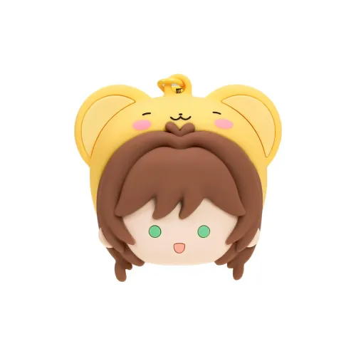 BILIBILIGOODS Силиконовый чехол для наушников женский желтый