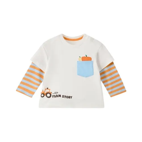 PAW IN PAW Cartoon Bear Длинный рукав Т-рубашка Детская