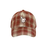 Красно-белый в клетку