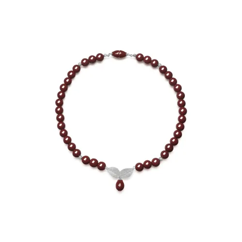 YUAN FIELD Белое золото с медным покрытием ожерелья унисекс