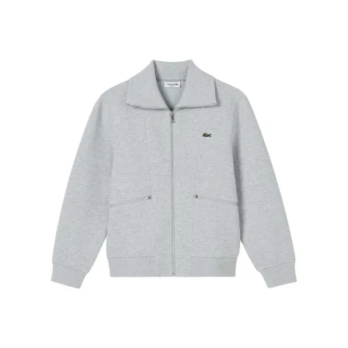 LACOSTE Collaboration CCA Silver Gray Женские Свитшоты