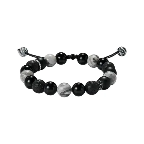 Yu Oval Bangle Хлопок Браслет Шнурки Унисекс