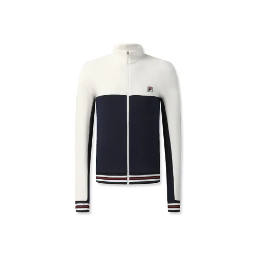 FILA Теннис Куртка Мужская Нефритово-Белая