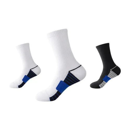 MIIOW 3 упаковки ассорти случайная отправка мужские носки MID до икры