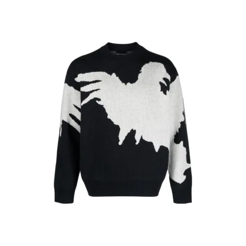 EMPORIO ARMANI Свитер Мужской Морской Синий