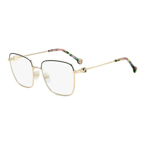 CarolinaHerrera. Металл Квадрат Оправы для очков Женские Черный