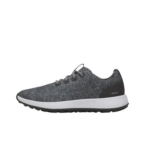 Allbirds Wool Runner NZ Водонепроницаемый и противоскользящий низкий топ повседневная обувь мужская темно-серый
