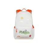 Белый и оранжевый