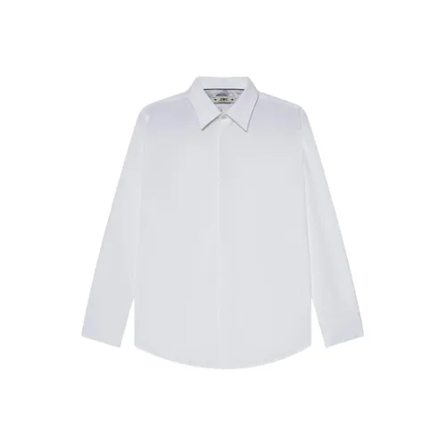 J.D.V Белые Мужские Рубашки