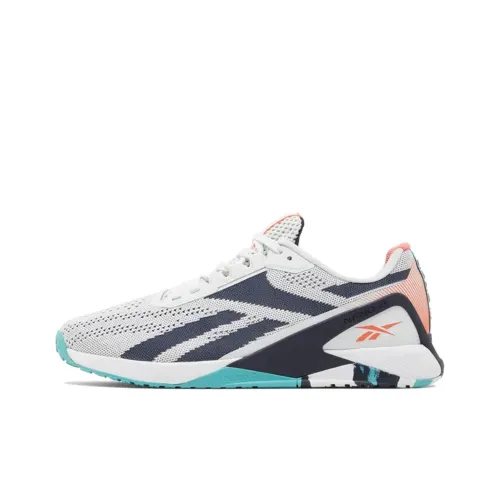 Reebok Nano X1 Беговые кроссовки Мужские Белый Черный