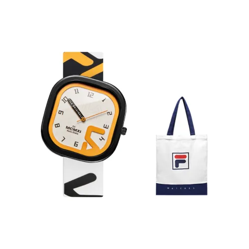 FILA Couple Watch Наручные часы Кварцевый механизм Силиконовый ремешок 41 мм Белый циферблат Унисекс