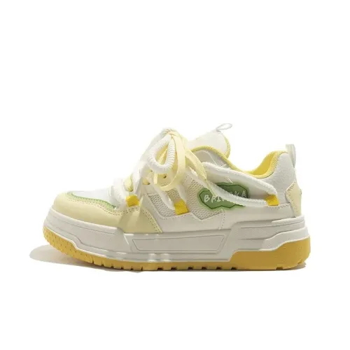 BIDE·PAN Детские Скейтбординги Low TOP STAR Радость R 5WMWM Желтый Унисекс