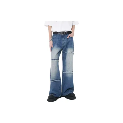 RKVC Blue Unisex Jeans RKVC Синий Унисекс Джинсы