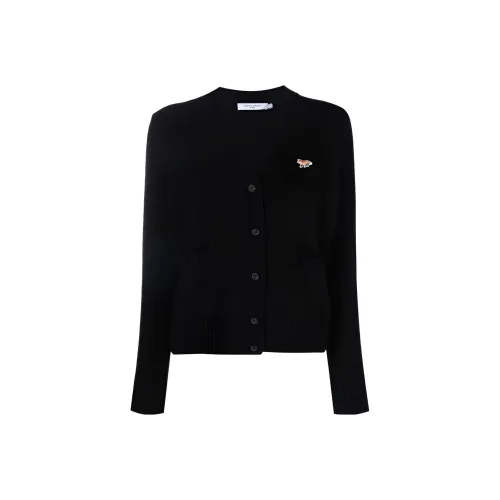 Maison Kitsune FW22 Трикотаж Женский Черный