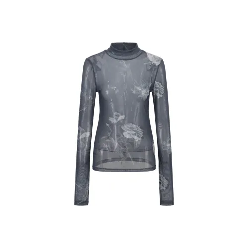 Me siento Дымчато-серый Женские T-рубашки