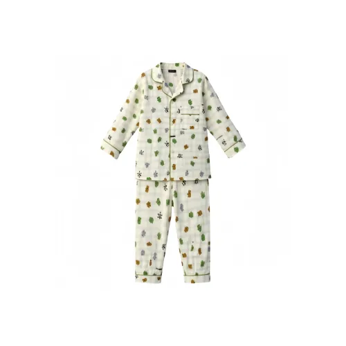 UYH Нет Pad [Облако Хлопок] Лягушка Клетчатый Медвежонок Длинный рукав Топ + Штаны Женские Пижамные Комплекты