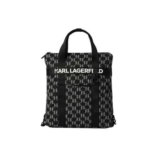 Рюкзак KARL LAGERFELD большой мужской черный