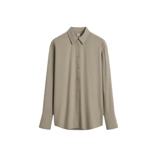 TOTEME Тауповый Женские Рубашки