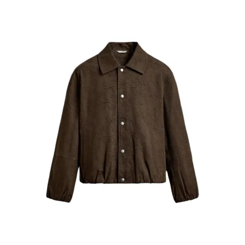 ZARA Шоколад Мужские Куртки