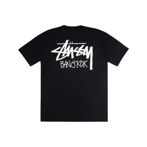 Stussy FW25 Stussy Exclusive Bangkok T-Shirt Черный T-Shirt Unisex