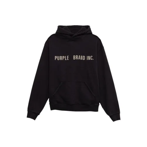 Purple Brand Черные Мужские Толстовки