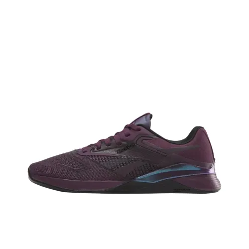 Reebok Nano X4 Дышащие Кроссовки для тренировок с поддержкой женские фиолетовые