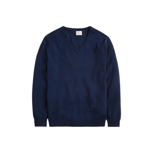 J.Crew Морской Синий Мужские Свитера