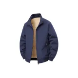 Синий, флисовая подкладка