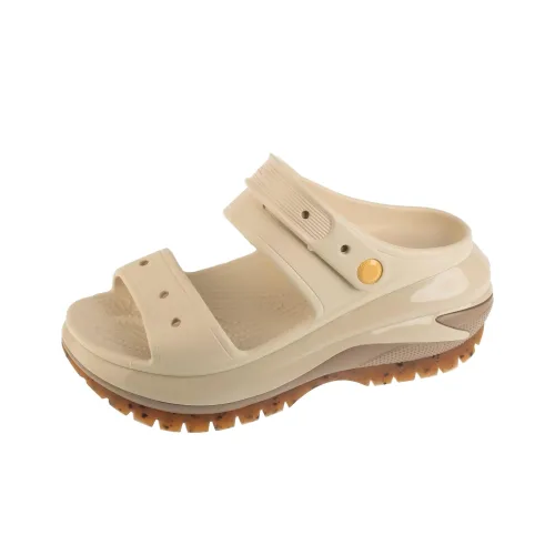 Crocs Classic Mega Crush Beach Sandals Women's Light Umber