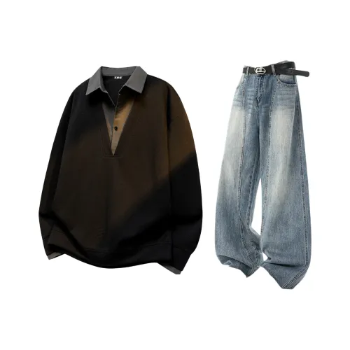 ZIRUNGE Унисекс Свитшот Комплекты