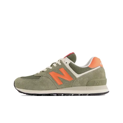 New Balance NB 574 Support Casual Беговые кроссовки Унисекс Зеленый