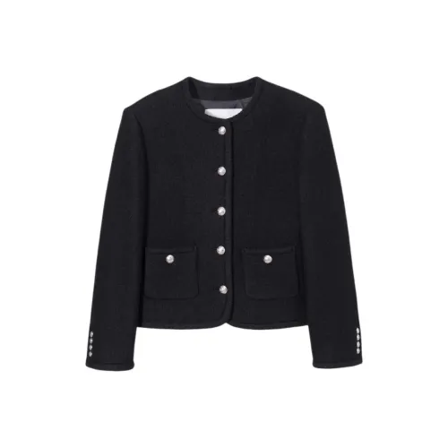 Dunst FW25 Классический Твид Куртка Куртки и Пальто Женские