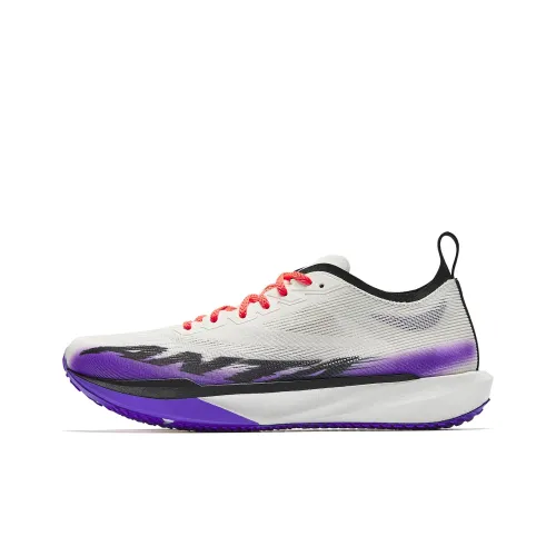 ANTA Амортизация Износостойкий Низкий Топ Повседневные Беговые Кроссовки Мужские Белый Черный Фиолетовый