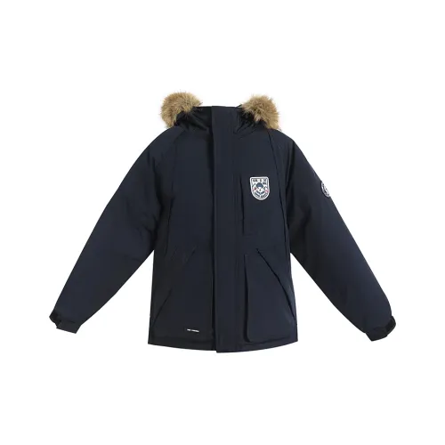 ORIGIN Темно-синий женский пуховик