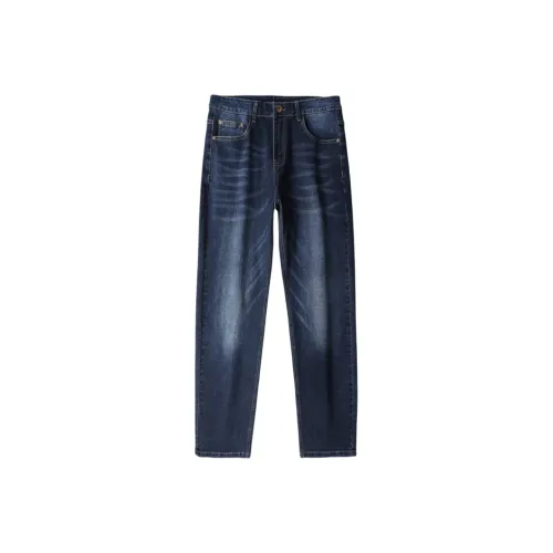 Holiday Count Синий Серый Мужские Джинсы