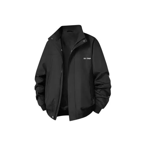SK.TRIP Черный Унисекс Куртки