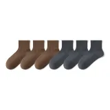 6 пачек (3 светлых кофейных + 3 темно-серых)