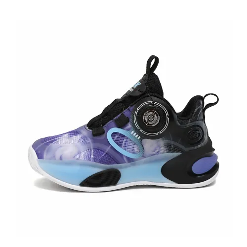 BKG Амортизация Oтскок Устойчивость к истиранию Противоскользящие Детские Баскетбольные Кроссовки