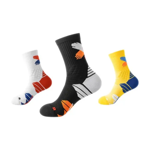 MIIOW 3 упаковки ассорти случайная отправка мужские носки до колена