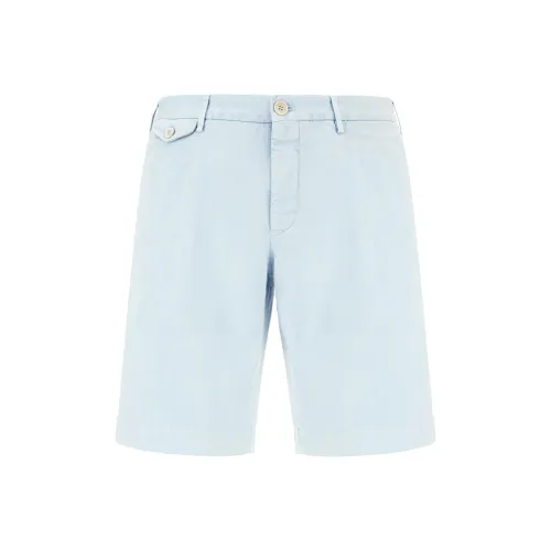 INCOTEX Light Blue Men's Casual Shorts INCOTEX Светло-голубые мужские повседневные шорты